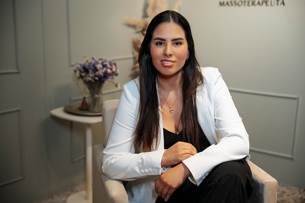 Na terrinha há cinco anos, Fernanda Duran celebra sua reconhecida trajetória como fisioterapeuta – Crédito Leandro Araújo