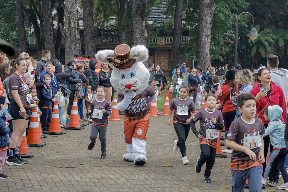 Corrida do Coelho. ChocoPáscoa Gramado