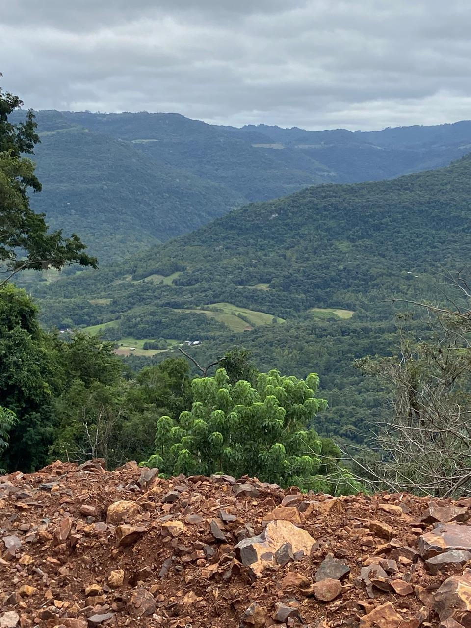 Vista da Estrada de Pomerano, nova ligação de Nova Petrópolis e Caxias do Sul. Resiliência. 