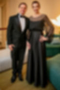 Eduardo Corso e Alessandra Mosna marcaram presença com charme na noite que reuniu grandes nomes da arquitetura e do design - Crédito Rafael Sartor