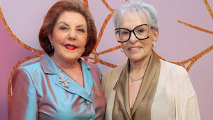 Vera Vanin e Hieldis Martins foram presenças ilustres no jantar de apresentação das aspirantes ao título de Glamour Girl Caxias do Sul 2026, promovido pela Liga Feminina de Combate ao Câncer – Crédito: Leandro Araújo