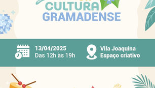 Dia da Cultura Gramadense leva arte e tradição para a Vila Joaquina neste domingo
