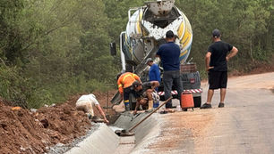 Pavimentação na Linha Tapera avança e melhora a mobilidade urbana