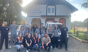 Visita de vereadores jovens à Defesa Civil e jogo de basquete em cadeira de rodas marcam semana em Gramado
