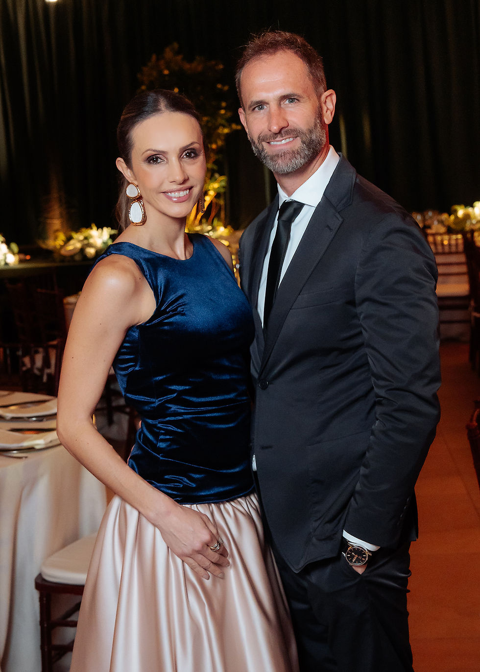 A nora do casal, Manuela Bossardi Fedrizzi, junto ao marido, Guilherme Sehbe Fedrizzi. Foto: Leandro Araújo