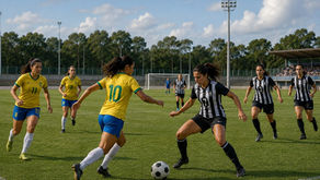 Escolas públicas e privadas do Brasil terão que ajustar o calendário escolar para que as férias de meio de ano coincidam com a Copa do Mundo Feminina da FIFA, que será realizada no país entre 24 de junho e 25 de julho. Foto: IA