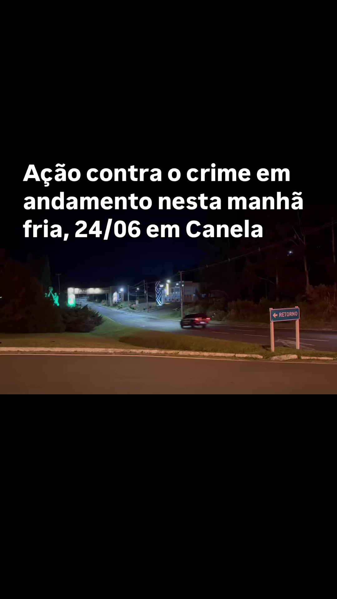 85 policiais cumprem mandados em Canela