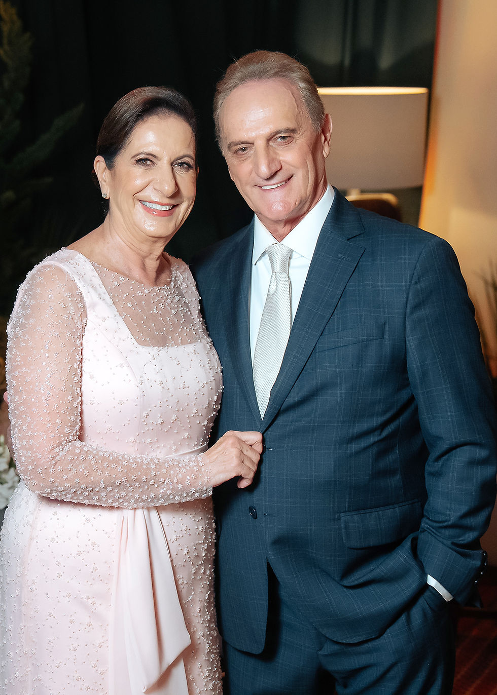 Bodas de Ouro: O casal em Bodas de Ouro, Cristina Sehbe Fedrizzi e Neure Fedrizzi