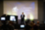Chris Hodges speaking a Keynote