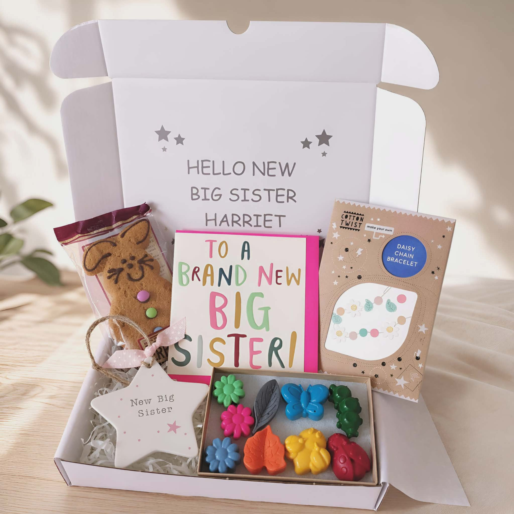 New Big Sister Gift Box - Keepsake Star Hanging