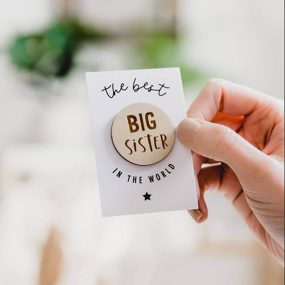 Thumbnail: New Big Sister Gift Box - Keepsake Star Hanging