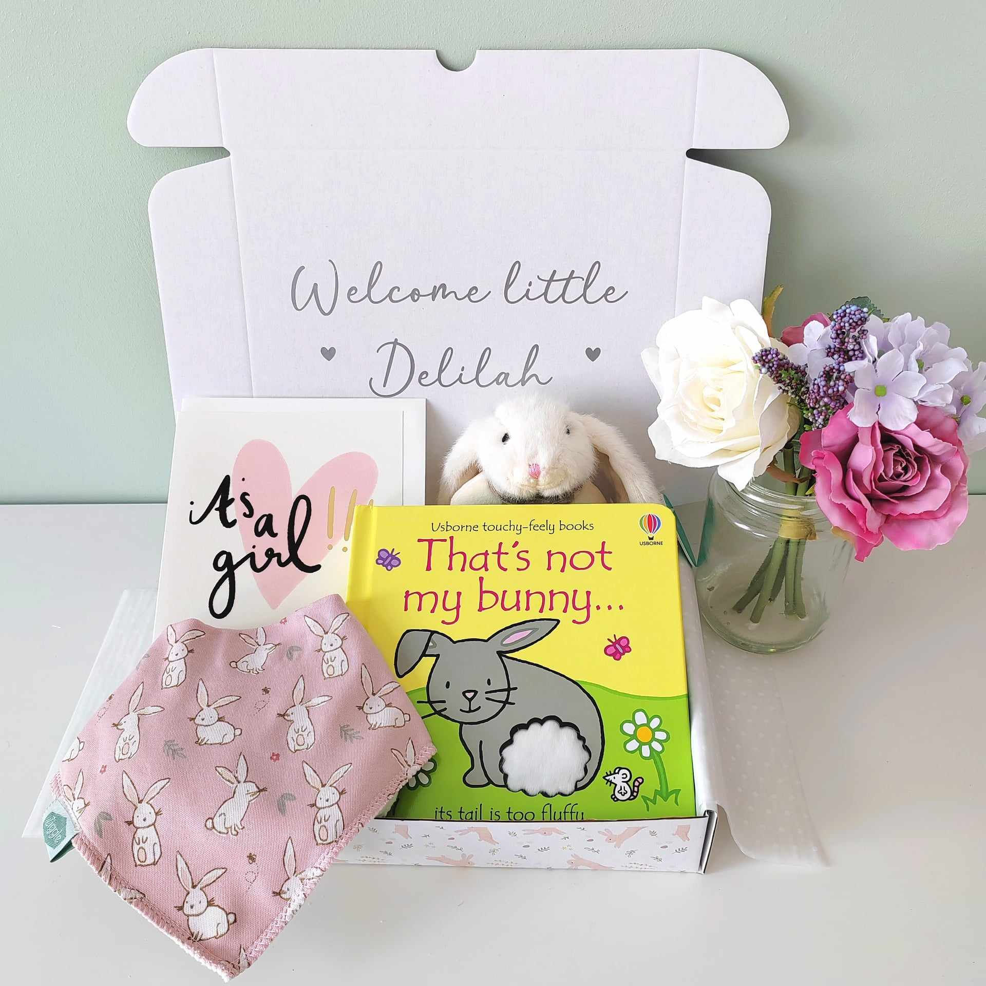 Bunny New Baby Girl Gift Set