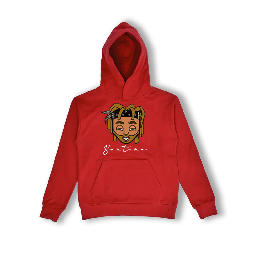 Bantana Signature Logo Hoodie (Red)