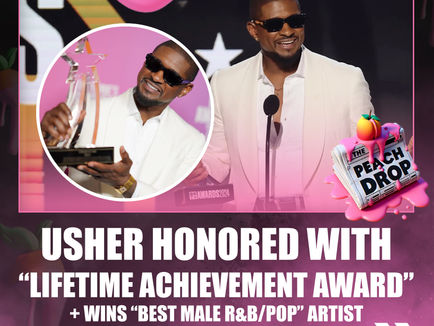 Usher Honored with 2024 BET "Lifetime Achievement Award"