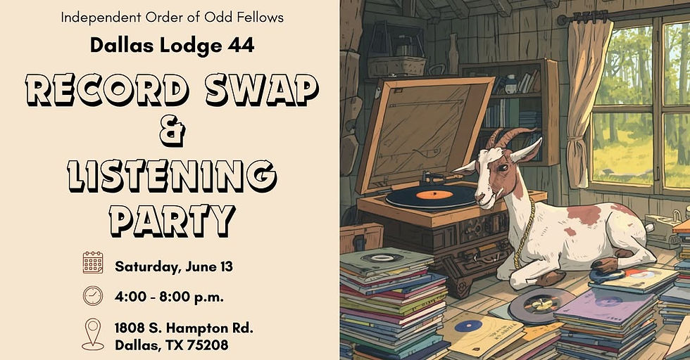 Record Swap & Listening Party