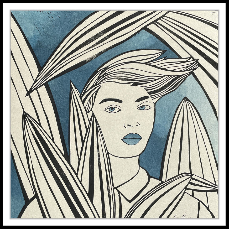 martha von maydell Preetz mvmpapercuts linoldruck Tinte frauenpower starke frauen