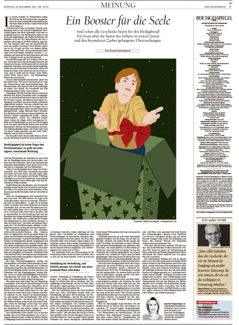 Tagesspiegel-19.12.2021 martha von maydell Preetz mvmpapercuts digitale Arbeit 