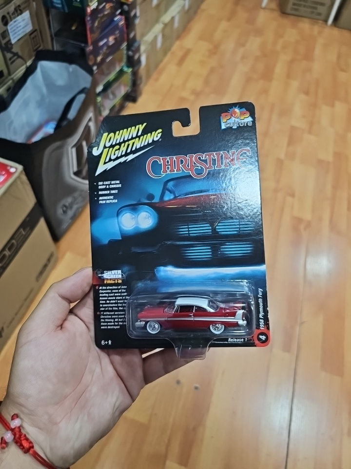 Miniatura: Plymouth Fury 1958 Christine JOHNNY LIGHTNING 1:64