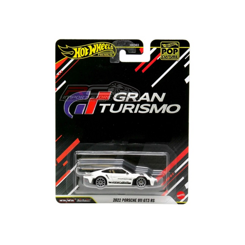 Porsche 911 GT3 RS 2022 Gran Turismo HOT WHEELS PREMIUM 1:64