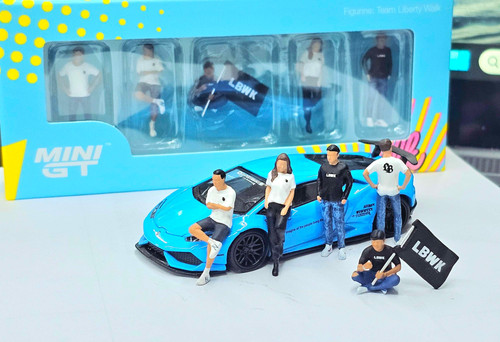 SET FIGURAS LIBERTY WALK METALICAS MINI GT 1:64 | RCimportstore