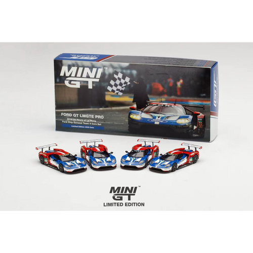 SET FORD GT LMGTE PRO WINNER TEAM MINI GT 1:64 | RCimportstore