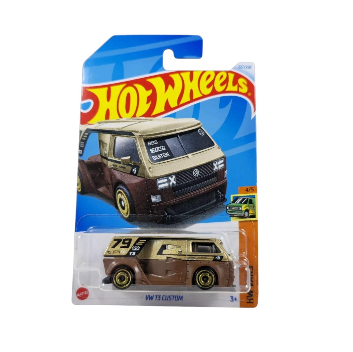 Volkswagen T3 Custom HOT WHEELS BASICO 1:64
