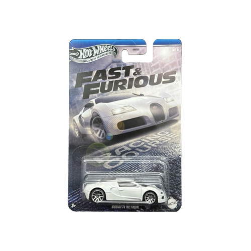 Bugatti Veyron Rapido y Furioso Silver Series HOT WHEELS BASICO