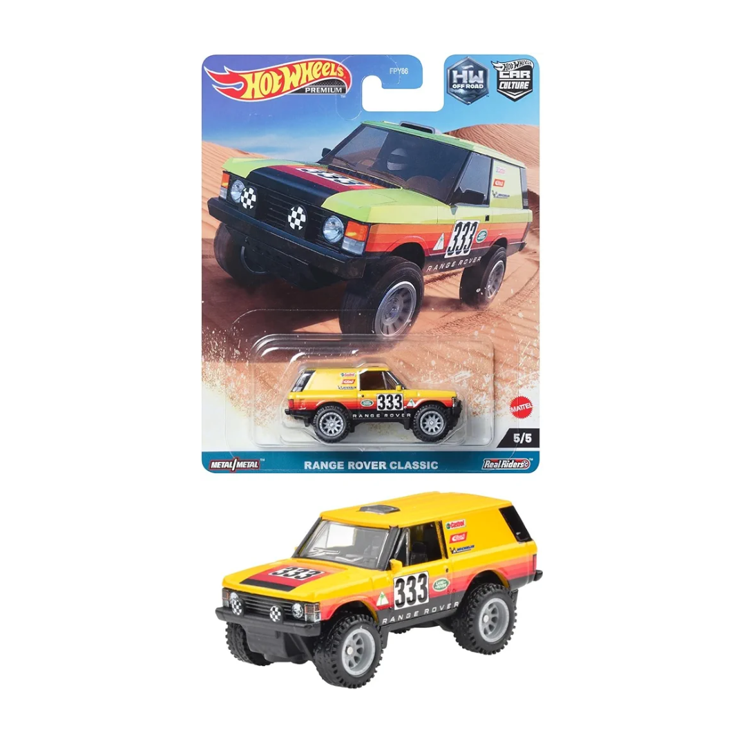 LAND ROVER CLASSIC SERIE OFF ROAD HOTWHEELS PREMIUM 1:64