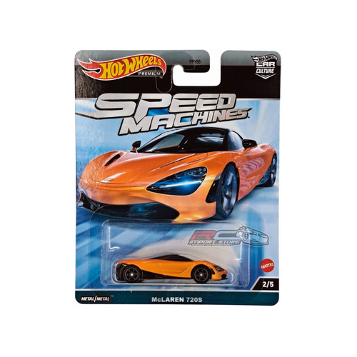 HOT WHEELS 2023 macchine velocità cultura auto arancione McLaren 720S 1