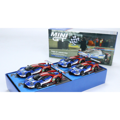 MINI GT Ford GT LM GTE PRO ミニカー6台セット SET FORD GT LMGTE PRO WINNER TEAM MINI GT 1:64 | RCimportstore