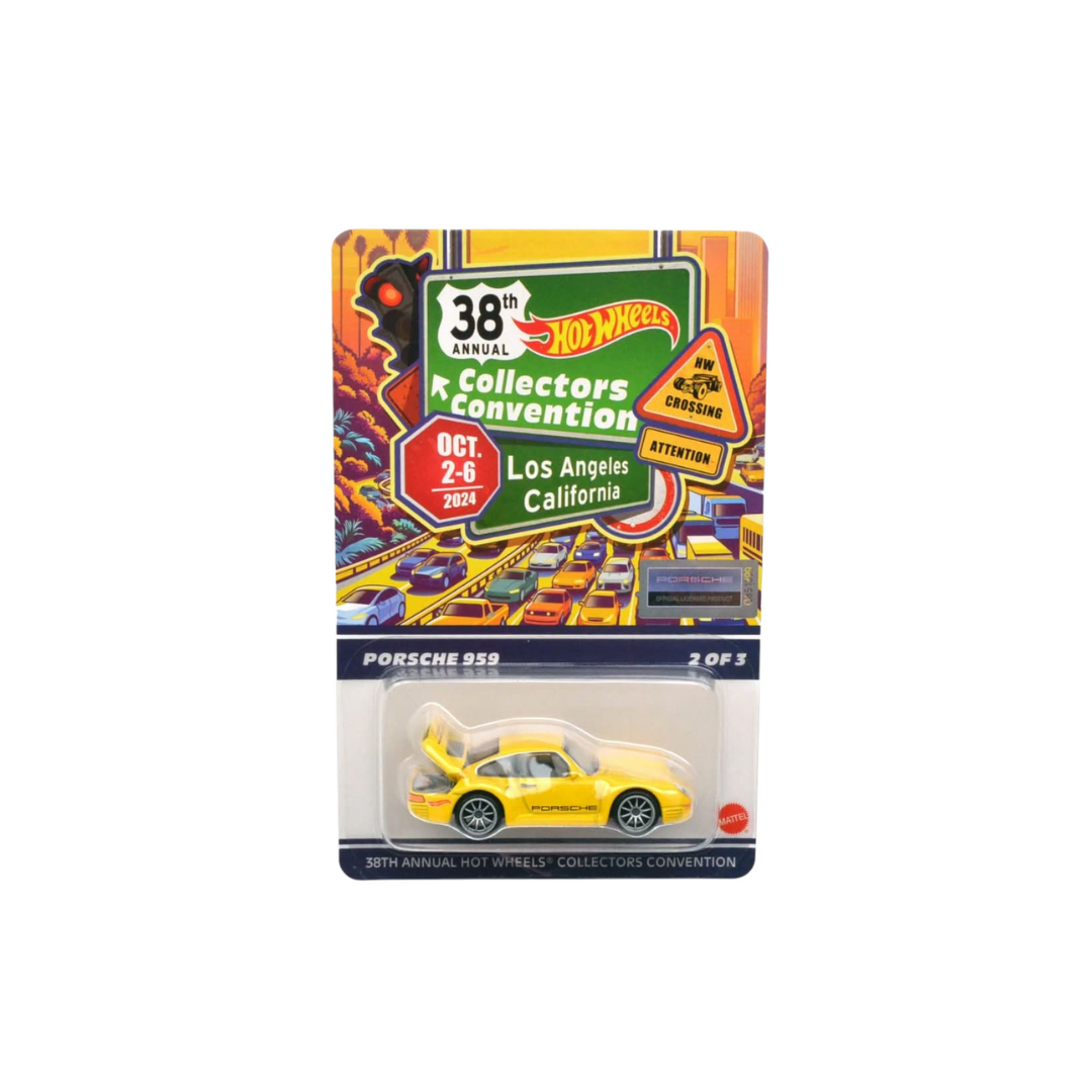 Porsche 959 Convención Los Angeles 2024 HOT WHEELS 1:64