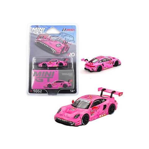 Roxy Porsche 911 GT3 R #77 AO Racing 2024 IMSA MINI GT 1052 1:64
