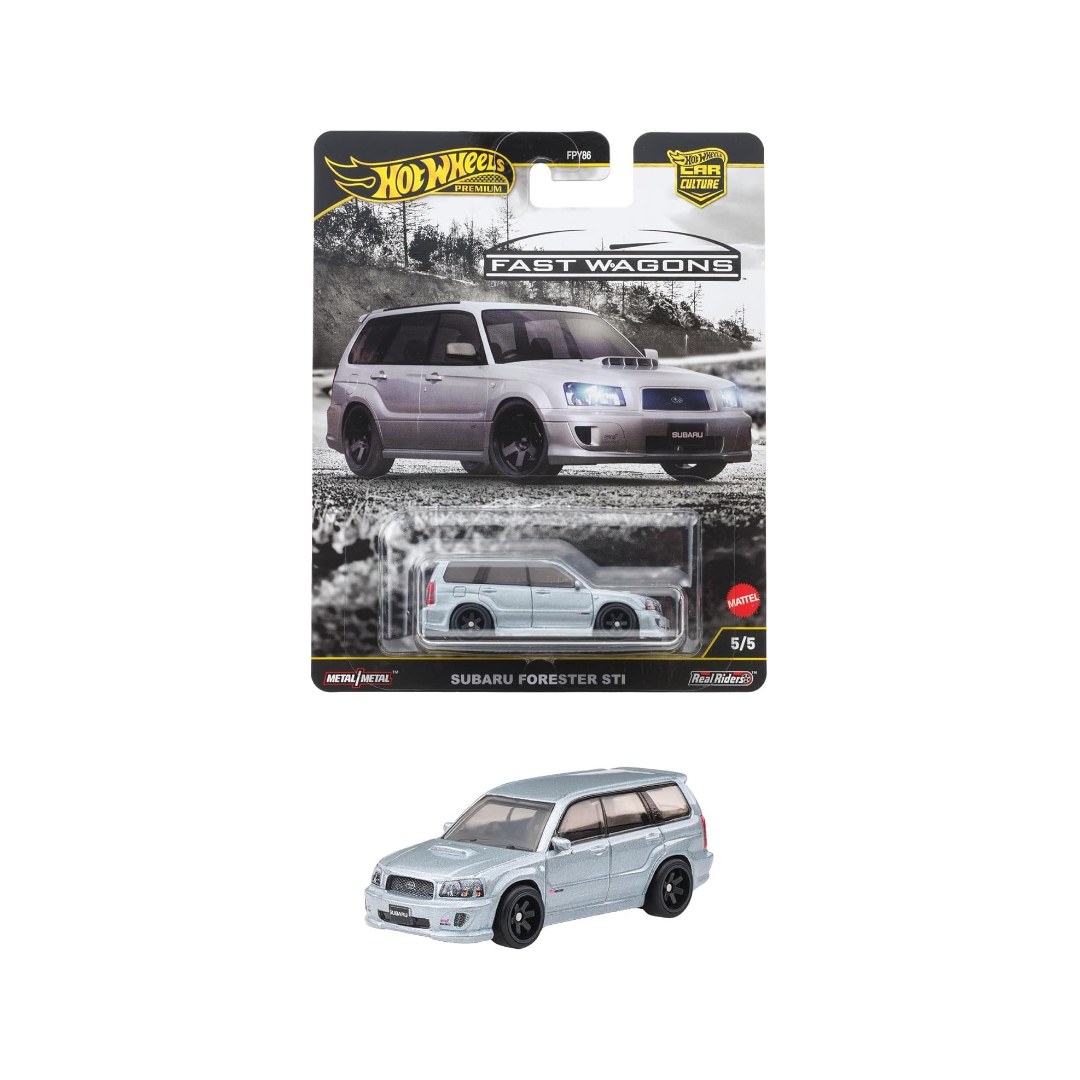 Subaru Forester STI Fast Wagon 2 HOT WHEELS PREMIUM 1:64