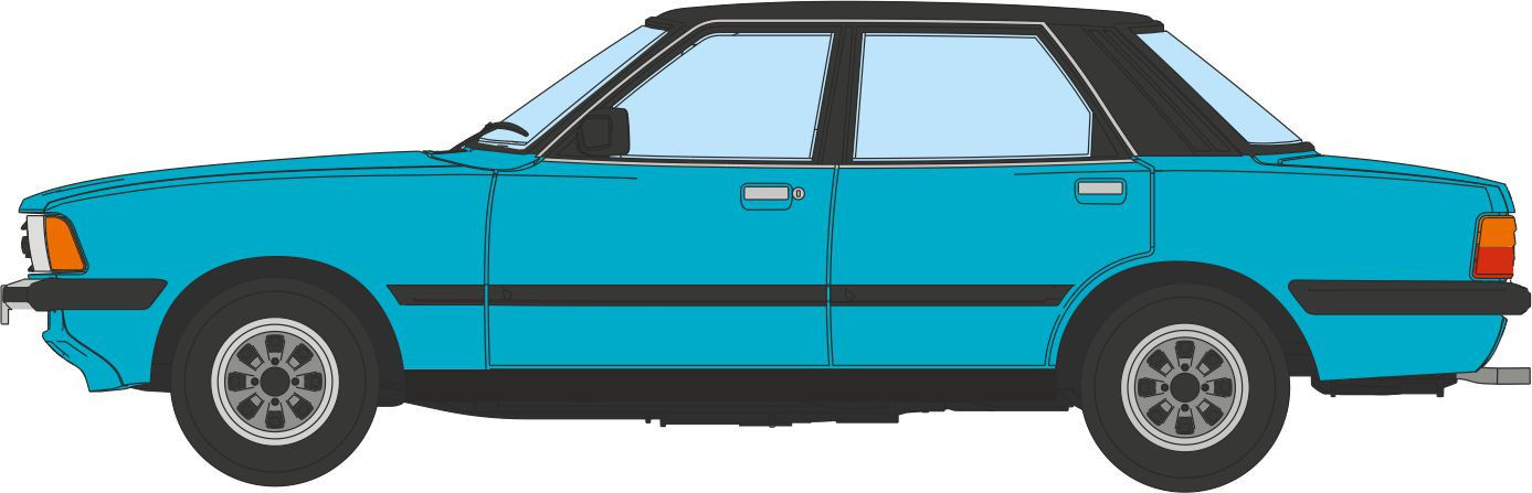 Ford Cortina Mk5 Cosmos Blue