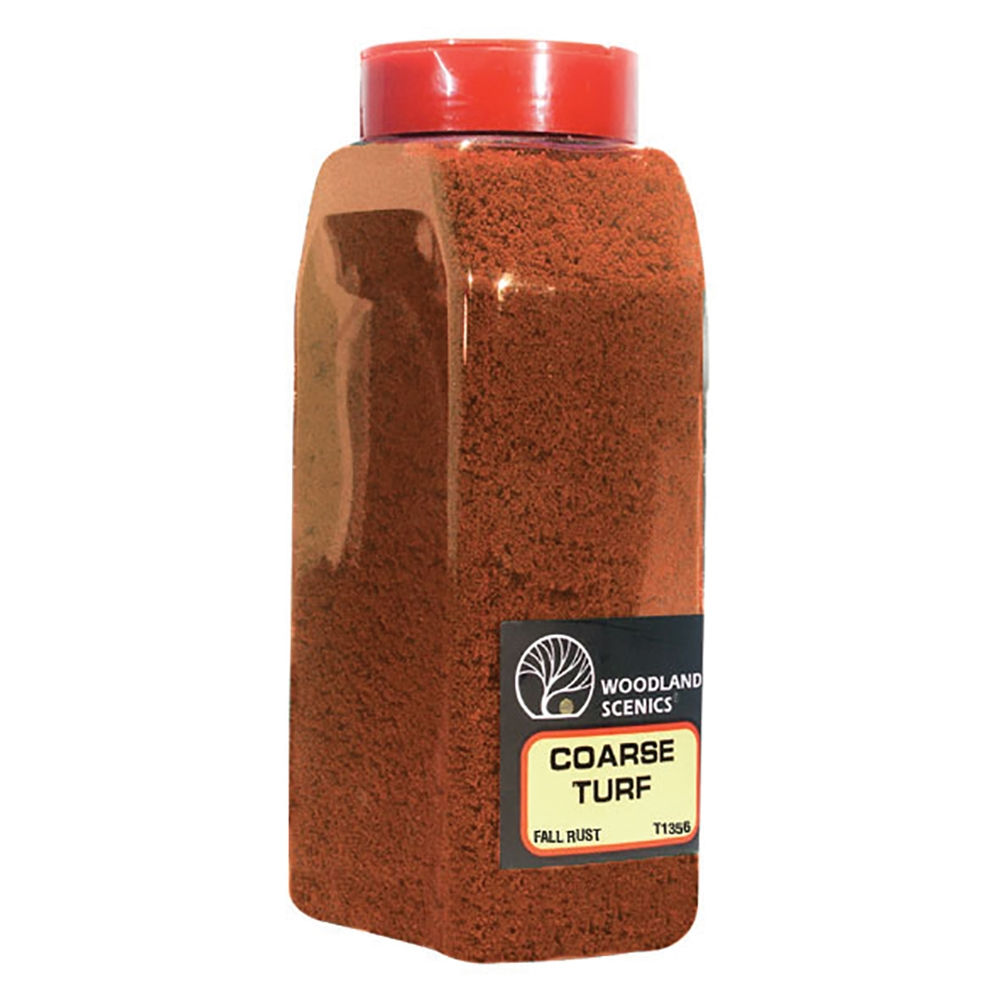 Rust Turf Fall Rust Coarse Turf | TierneyModelRailway