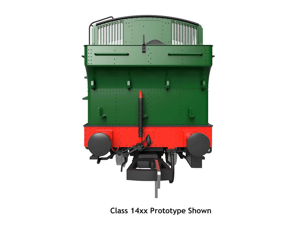 Thumbnail: #*# 0-4-2 14xx Class BR Black (GWR) 1401
