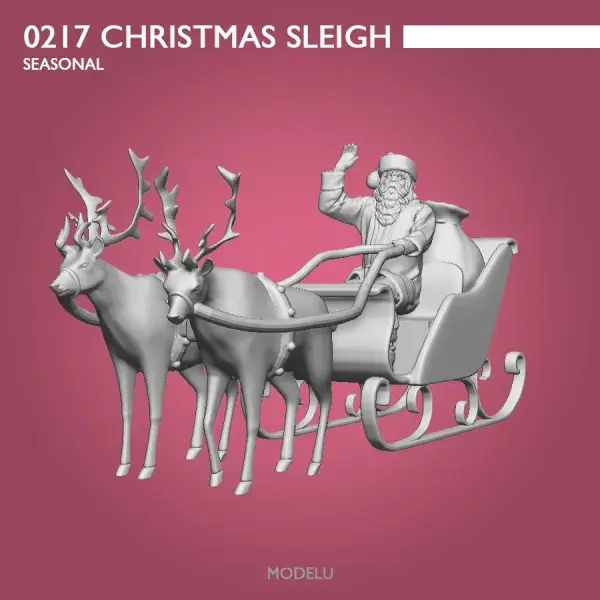 Santa in his Sleigh