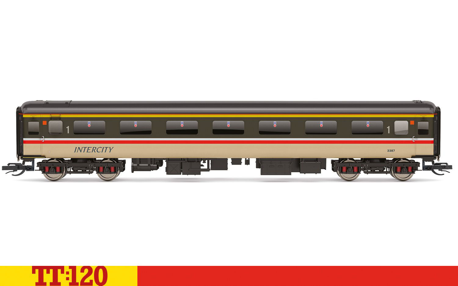 BR Intercity, Mk2F First Open, M3345 - Era 8