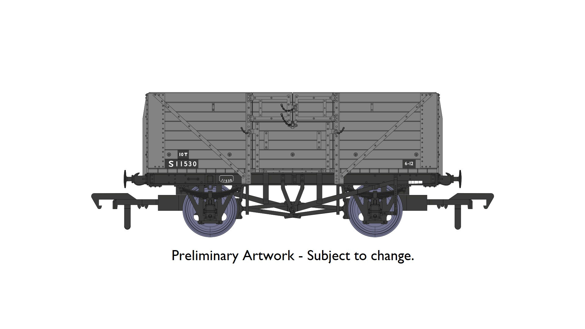 #D# D1400 Plank Wagon -S11530