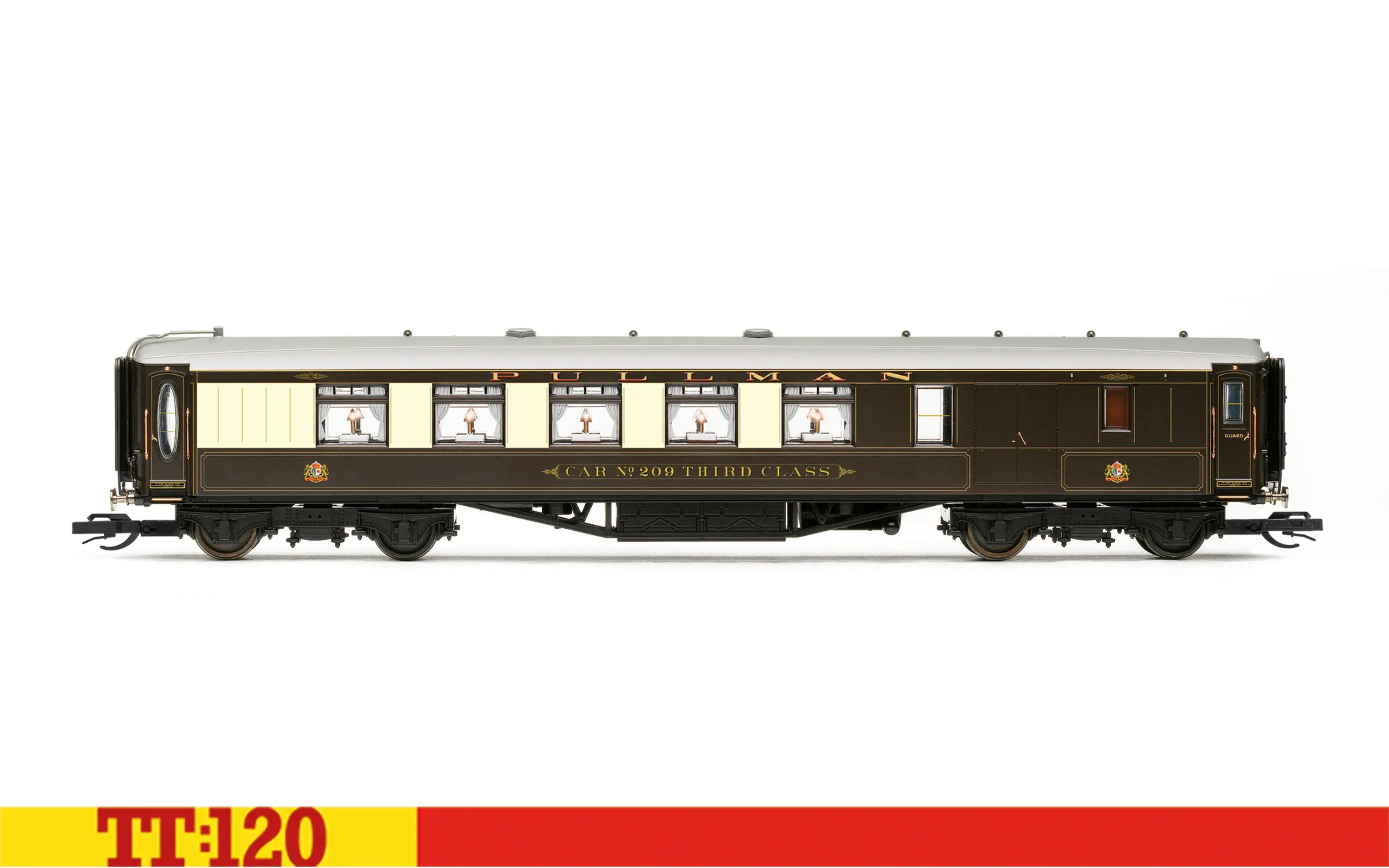 #*# Pullman Third Class Brake Car Car 209 Third Class
