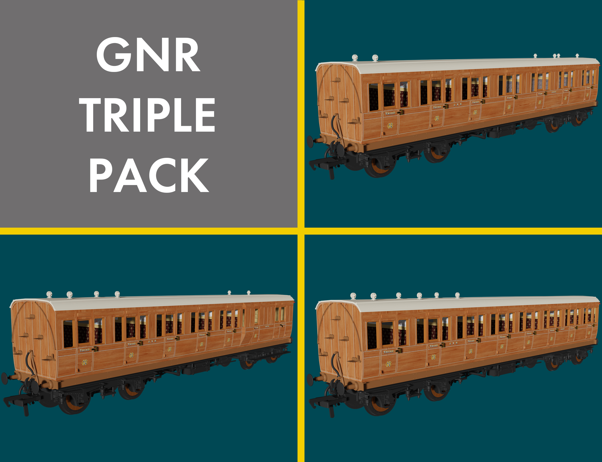 GN ‘Evolution’ Non-Corridor Carriage Pack