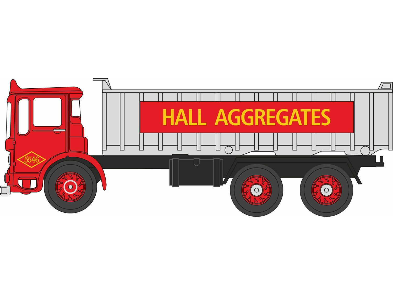 #*# AEC Ergo Tipper Hall Aggregates