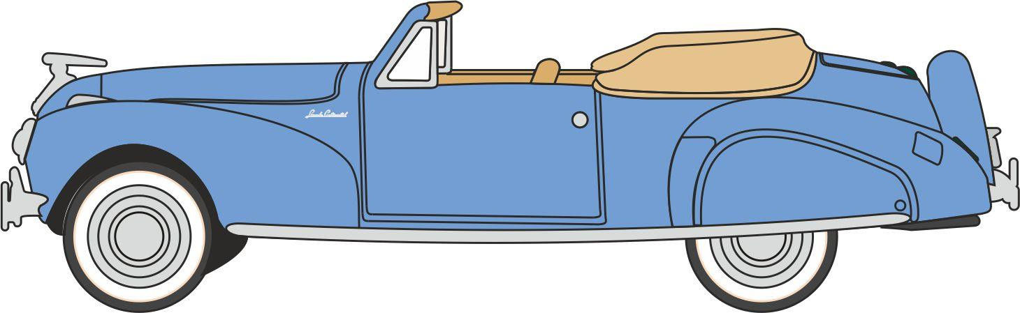 Lincoln Continental 1941 Darian Blue/Tan
