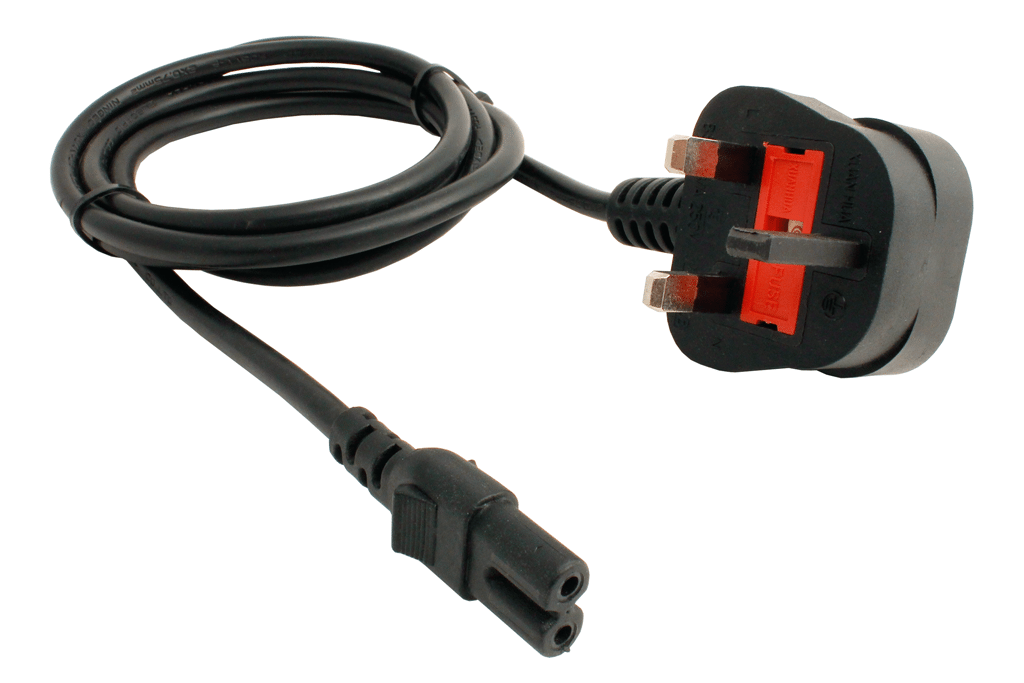 UK Mains Lead for PSU-2 or CDU-2 (Standards Approved)