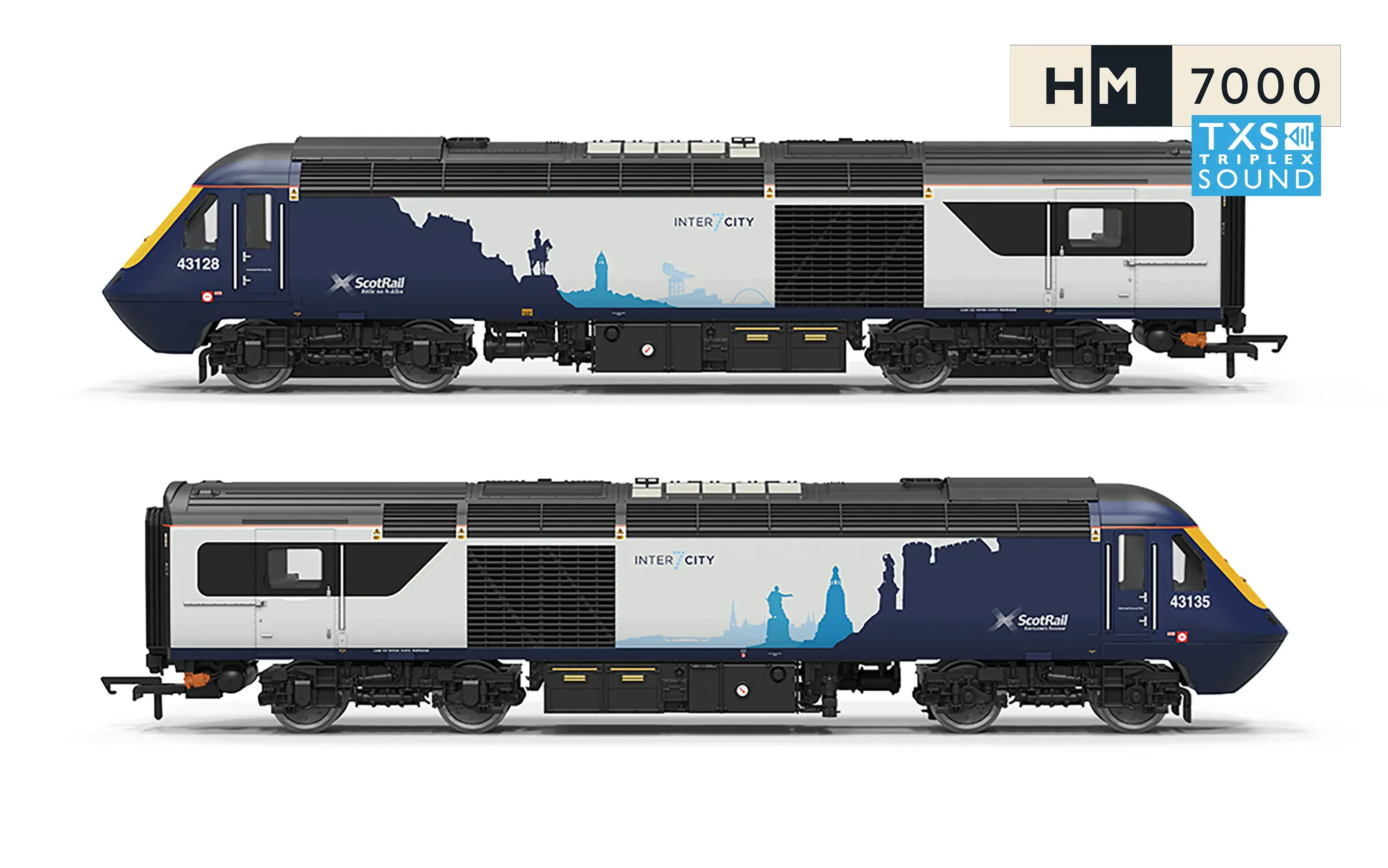 #*# ScotRail - Class 43 HST - Train Pack (DCC Sound Fitted)