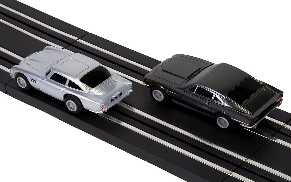 Thumbnail: #D# Micro Scalextric James Bond 007 Race Set - Aston Martin DB5