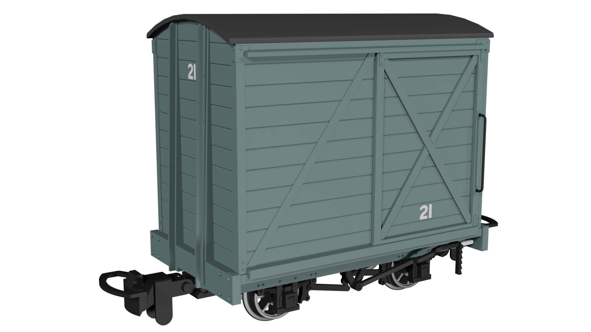 #*# Covered Van - Plain Grey No.21