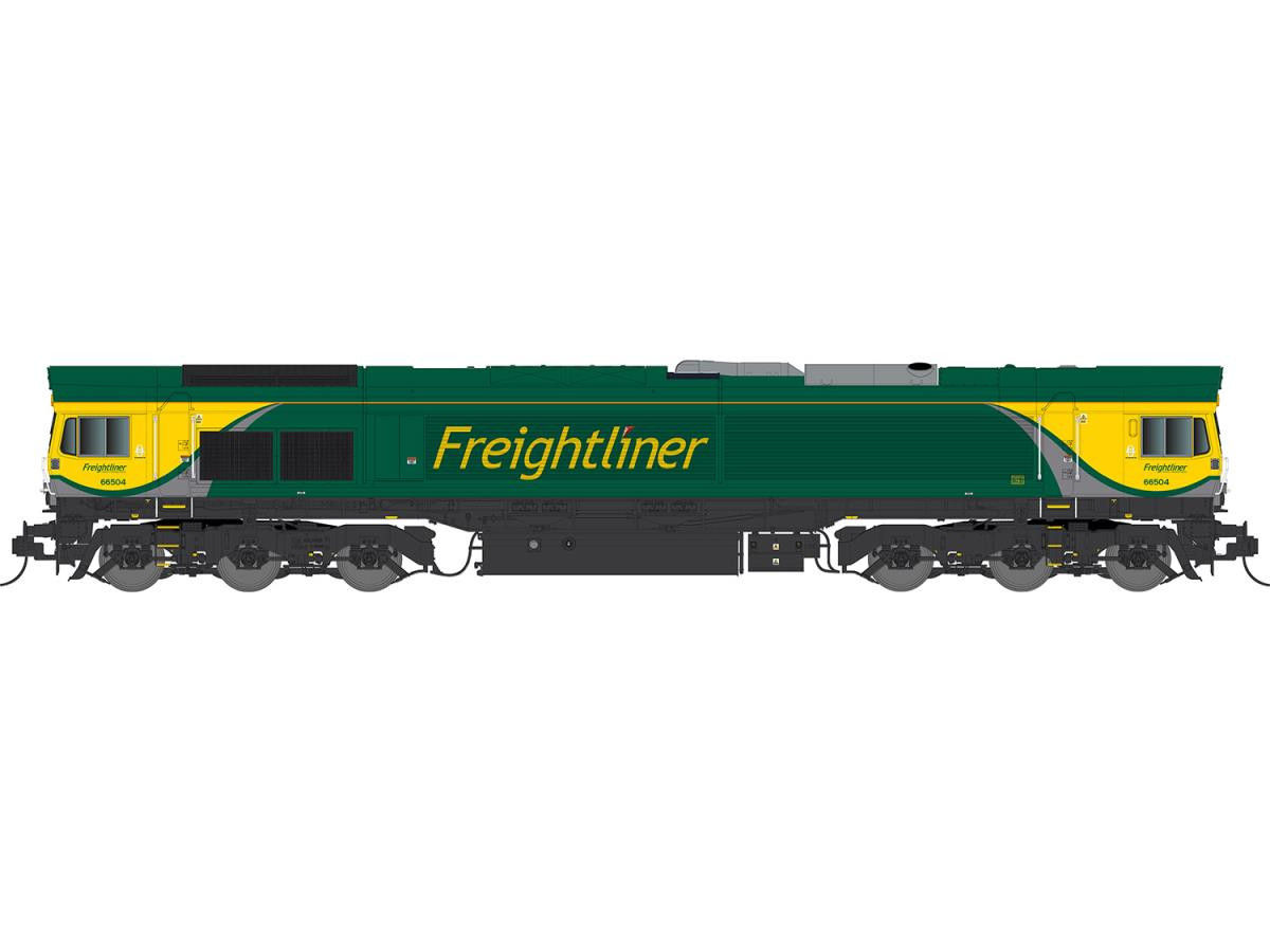 #*# Class 66 504 Freightliner Powerhaul (DCC-Sound)