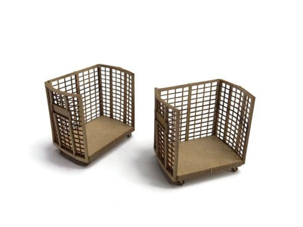 British Rail BRUTE Trolleys (Pack of 4)