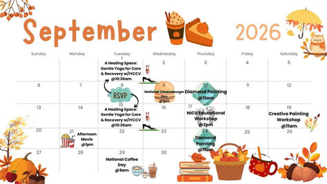September On-site Activities